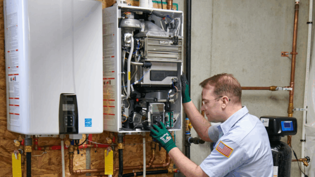 tankless water heater repair in Mt. Holly